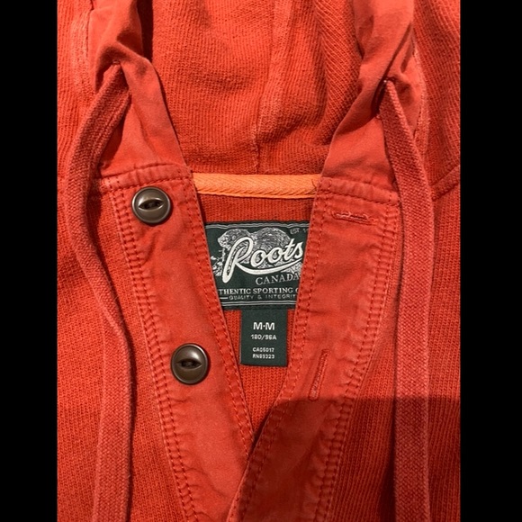 Roots vintage orange sweater - Picture 3 of 4